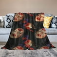 thumbnail image 2 of Orinice  Custom Photo Face Blanket Personalized Throw Blankets with Picture Flannel Customized Blanket Funny Gifts for Girlfriend Boyfriend Birthday Anniversary Valentines Day 60x80in, 2 of 6