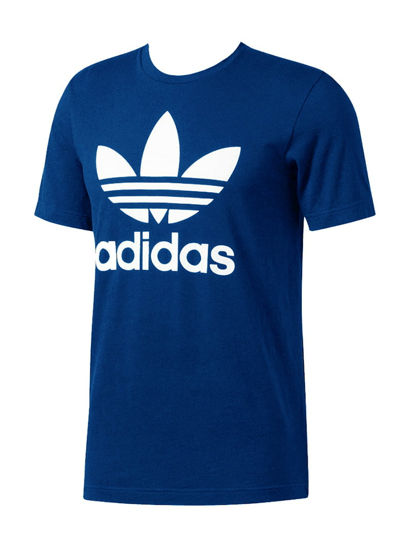 Adidas Men's Short-Sleeve Trefoil Graphic T-Shirt Royal Blue M - Walmart.com