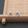 thumbnail image 2 of Unicorn Stud Earrings for Women Sterling Silver CZ Ginger Lyne Collection, 2 of 3