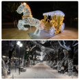 thumbnail image 4 of Luces Solares de Cuerda GLPE 20 m 200 LEDs Blanco Frío Impermeables, 4 of 6