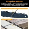 thumbnail image 4 of 7/32inch Chainsaw File 6pcs, Round Chain Sharpening File, Saw Hand Files for with 3/8inch Pitch Chains, 4 of 7