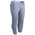 thumbnail image 3 of Mens Slim Fit Tracksuit Bottoms Skinny Jogging Sweat Pants Trousers, 3 of 4
