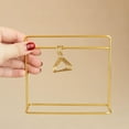 thumbnail image 6 of Almencla Doll Garment Rack with Hangers,Doll Wardrobe Furniture,1/12 Scale Iron Mini Clothes Rack for Photo Props Accessories Ornament Gold, 6 of 8