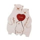 thumbnail image 2 of Rompecabezas de madera de oso, decoración de interiores, escultura de mesa, regalo de madera para oso 3 osos, 2 of 9
