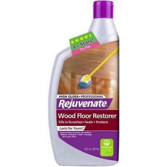 Rejuvenate High Gloss Polyurethane Floor Protector Liquid 32 oz.