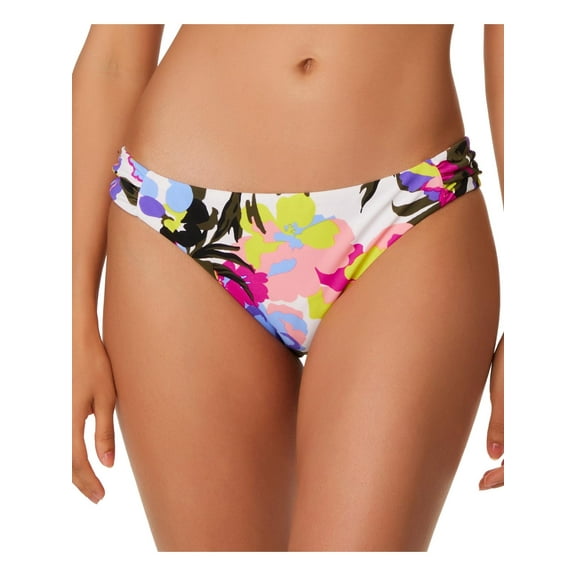 Bar III Womens Floral Lined Swim Bottom Separates