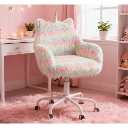 miekor furniture rainbow fuzzy unicorn product