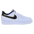 thumbnail image 2 of Little Kid's Nike Air Force 1 LV8 White/Black-Metallic Gold (DM3386 100) - 13, 2 of 5