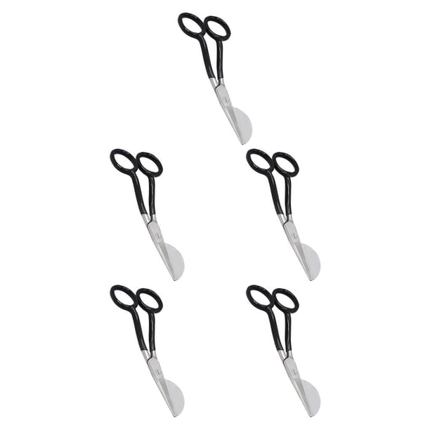 Cateissary 7 Duckbill Applique Scissors for Thread Tufted Fabric Carpet Shears Type2 NO2
