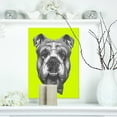 thumbnail image 1 of English Bulldog with Bow Tie - Contemporary Animal Art Canvas, 1 of 3