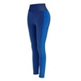 thumbnail image 4 of Pantalones de yoga de cintura alta para mujer Control de barriga Adelgazamiento Leggings de entrenamiento Correr Levantamiento de glúteos Medias con bolsillos Fridja  nalpqowj16327, 4 of 6