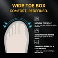 thumbnail image 3 of Steel Toe Shoes for Men Wide, Slip On Men's Steel Toe Work Shoes, 3 of 7