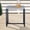 Gray, variant on POCASSY Outdoor Metal Square Side Table Small End Table - Gray