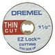 thumbnail image 3 of Disco De Corte Metal 1 1/2 In Ez-Lock 5Pzs 2615E409AC Dremel 2615E409AC, 3 of 5