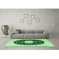 thumbnail image 3 of Ahgly Company Indoor Rectangle Persian Emerald Green Traditional Area Rugs, 2' x 5', 3 of 4