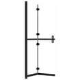 thumbnail image 4 of vidaXL Foldable Walk-in Shower Wall Transparent ESG Glass 43.3"x74.8", 4 of 5