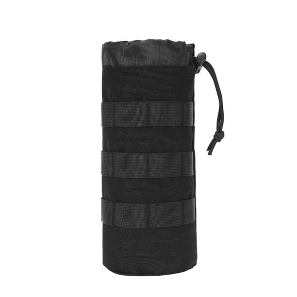 Greeniant Bolsa de transporte de botella de agua táctica Bolsa de transporte de hidratación al aire libre Negro Type2 NO2
