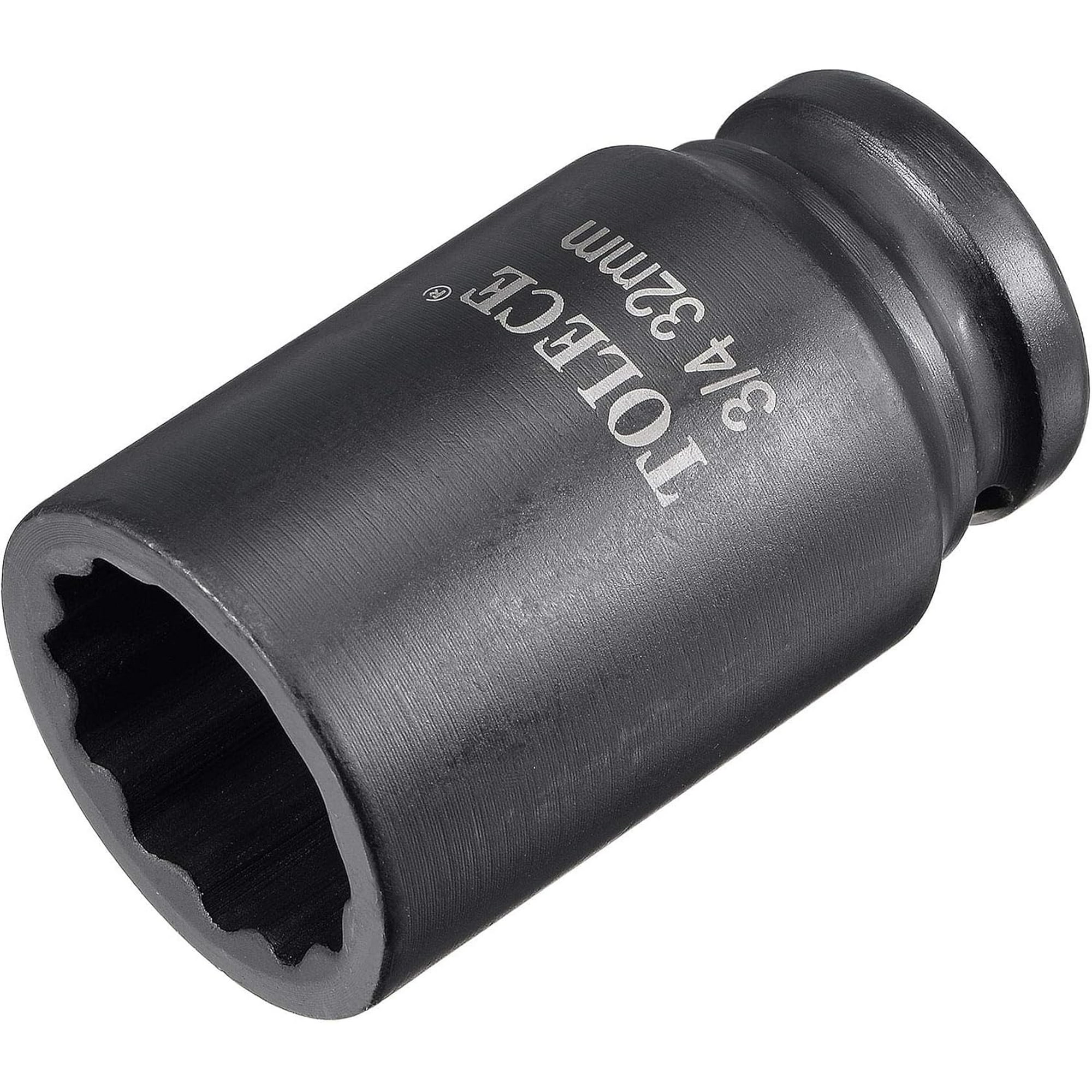 shiyou-3/4-Inch Drive 32mm 12-Point Deep Impact Socket, CR