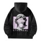 thumbnail image 5 of Sudadera con capucha de manga larga Sudadera con capucha Sudadera con cordón Ropa suave Sudadera con capucha negra para mujer para hombre Jersey para , negro, l, 5 of 8