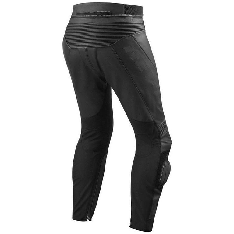 Rev'It Vertex GT Mens Leather Pants Black 48 EUR Short