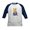Navy/White, variant on CafePress - Japanese Style Rabbit With Purse Baseball Jersey - Kids Cotton Baseball Jersey, 3/4 Sleeve Shirt