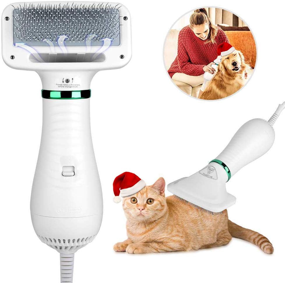 Happyline Dog Dryer, 2 in 1 Dog Grooming Dryer Cat Pet Hair Dryer