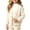 Beige, variant on Rrxhxhs Cardigan for Girls Solid Color V-Neck Button Front Long Sleeve Loose Casual Sweater Cover Up with Pockets