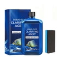 thumbnail image 1 of Oefntac Aquarium Water Clarifier 100ml Fast Acting Fish Tank Treatment Clears Cloudy Water Safe Formula Enhancing Visibility for Fresh Saltwater Tanks, 1 of 7