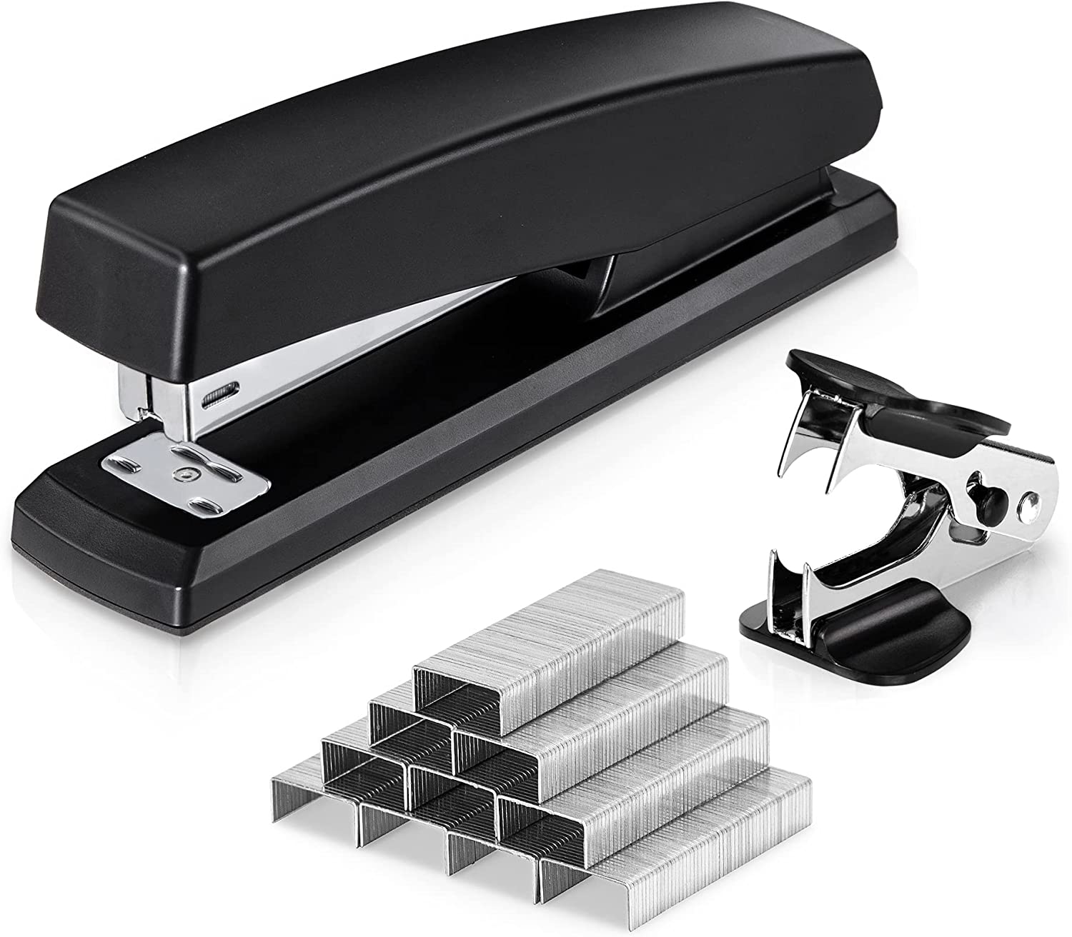 Deli Desktop Stapler with 1000 Staples and Remover photo 1