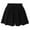 Black, variant on Bermuda Shorts for Women Trendy 2025 Plus Size Wide Leg Classic High Waisted Solid Color Casual Culottes Beach Vacation M-4XL