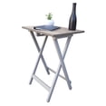 thumbnail image 3 of Mesa Plegable Rectangular Hogare Rustik Wood Gris, 3 of 4