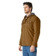 thumbnail image 3 of Dickies Men's Water Repellent Duck Hooded Workwear Shirt Jacket, 3 of 5