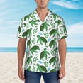 thumbnail image 2 of Balery Cartoon Turtle Camisas hawaianas de manga corta para hombre, camisas playeras de corte holgado, camisas de vacaciones con botones,X-Large, 2 of 7