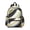 Black and Gold Marble Pattern-1, variant on Black and Gold Marble Pattern Cute School Backpack with Padded Back and Adjustable Shoulder Straps 13.4"x11"x4.7"