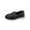 Black, variant on Boys Slip-On Loafers Faux Leather Dress Casual Shoes Flat Sole Comfort Footwear for Wedding Party Formal
