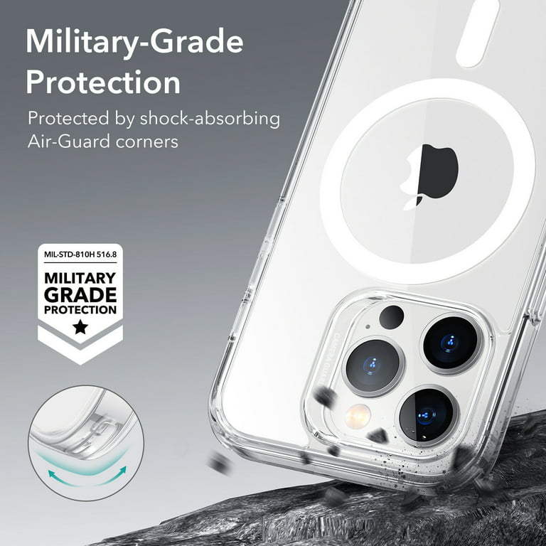ESR Hybrid Magnetic Case with HaloLock Compatible with iPhone 14 Case and  iPhone 13 Case, Compatible with MagSafe, Military-Grade Protection, Classic  Series 