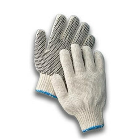 

Radnor Black/Natural Large Cotton And Polyester Seamless Knit General Purpose Gloves With Knit Wrist 12 Pair/Dozen (15 Dozen)