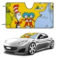 thumbnail image 1 of Dr Seuss Parasol para Parabrisas Delantero Protector Plegable, Visera Solar para Auto Bloquea Rayos UV Mantiene tu Vehículo Fresco 130cm*70cm, 1 of 6