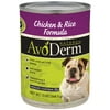 AvoDerm Natural Chicken Meal and Brown Rice Weight Control Formula Food for Dogs, 13-Ounce Cans