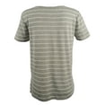 thumbnail image 2 of Women's Striped Scoop Neckline Jersey Top-C-M, 2 of 4