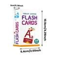 thumbnail image 3 of QTOCIO Toddler Toys Gifts, New Early Childhood Education Color Learning Card Shape Digital Vegetable Flash Card, 3 of 3