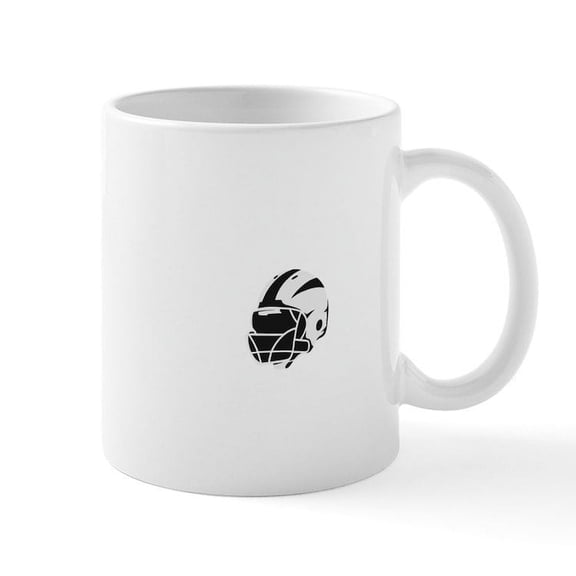 CafePress - No Pain No Touchdown Mugs - 11 oz Ceramic Mug - Novelty Coffee Tea Cup