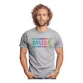 thumbnail image 1 of Playeras Muse Camiseta Distressed Logo, 1 of 3