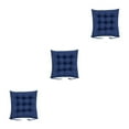 thumbnail image 2 of Langgg Coussin Imperméable pour Extérieur Respirant Tissu Polyester Perle Remplissage avec Perle Remplissage pour Libérer la Pression Assise Bleu Foncé 3Set, 2 of 6