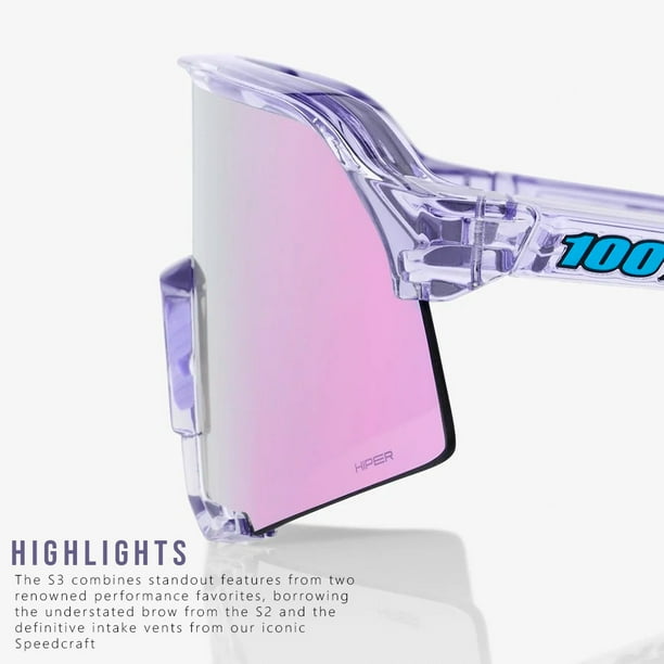 S3 - Polished Translucent Lavender - HiPER® Lavender Mirror