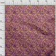 thumbnail image 2 of oneOone Velvet Purple Fabric Batik Sewing Fabric By The Yard Printed Diy Clothing Sewing Supplies 58 Inch Wide, 2 of 5