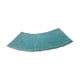 thumbnail image 2 of Alfombra de baño, alfombra de baño curva, alfombra para pies en forma de abanico, alfombra de baño suave y lavable antideslizante, Azul, 2 of 9