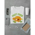 thumbnail image 3 of Funny Hamburger Fast Food T-Shirt Men -Image by Shutterstock, Male 4X-Large, 3 of 4