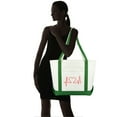thumbnail image 2 of DALIX Heartbeat Nurse Tote Bag Cotton Canvas Embroidered in Green, 2 of 7