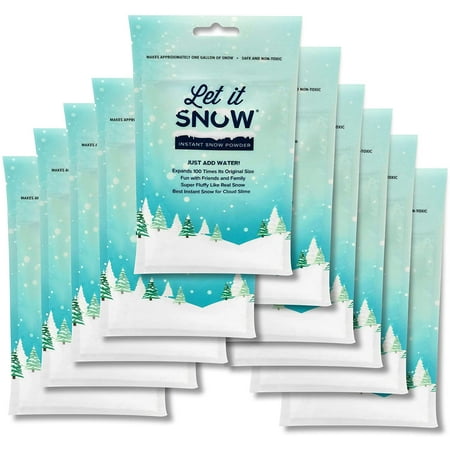 AIMTYD Poudre de neige instantanée pour Slime – Fausse neige de qualité  supérieure pour Cloud Slime et décorations de neige AIMTYD – Fabriquée aux  États-Unis pour 10 gallons